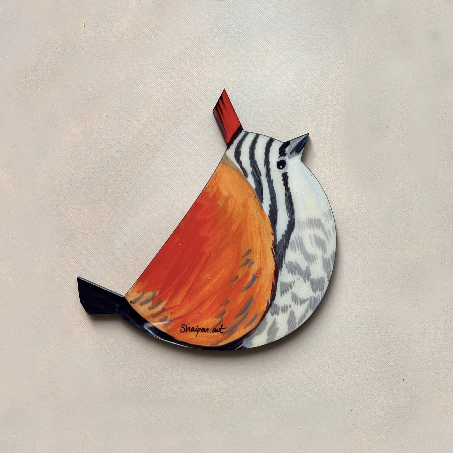 Woodpecker Bird coaster